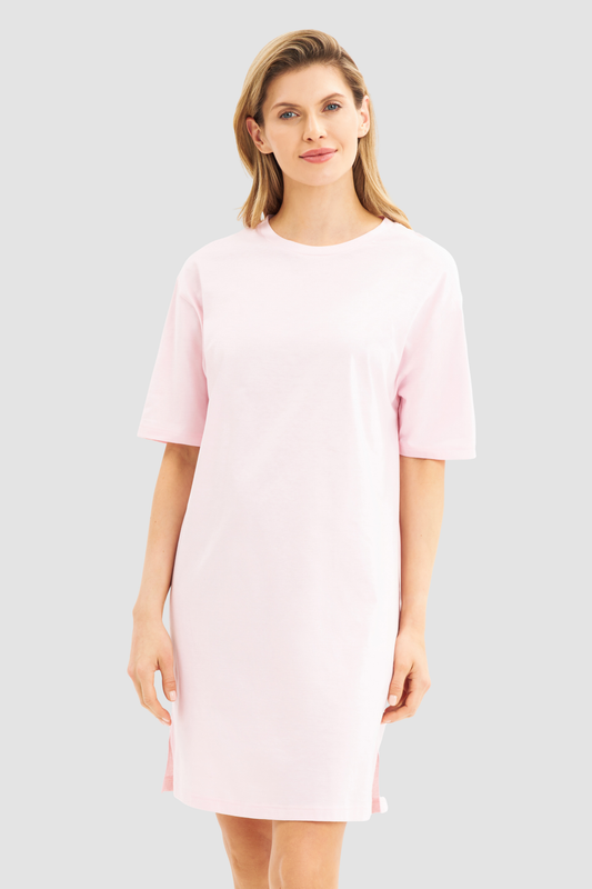 Rösch Nightgown on model in Rose