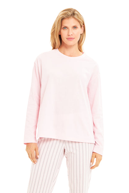 Rosch Shirt, 1/1 Sleeve, Round Neck Plane Colo (1884821) Rose