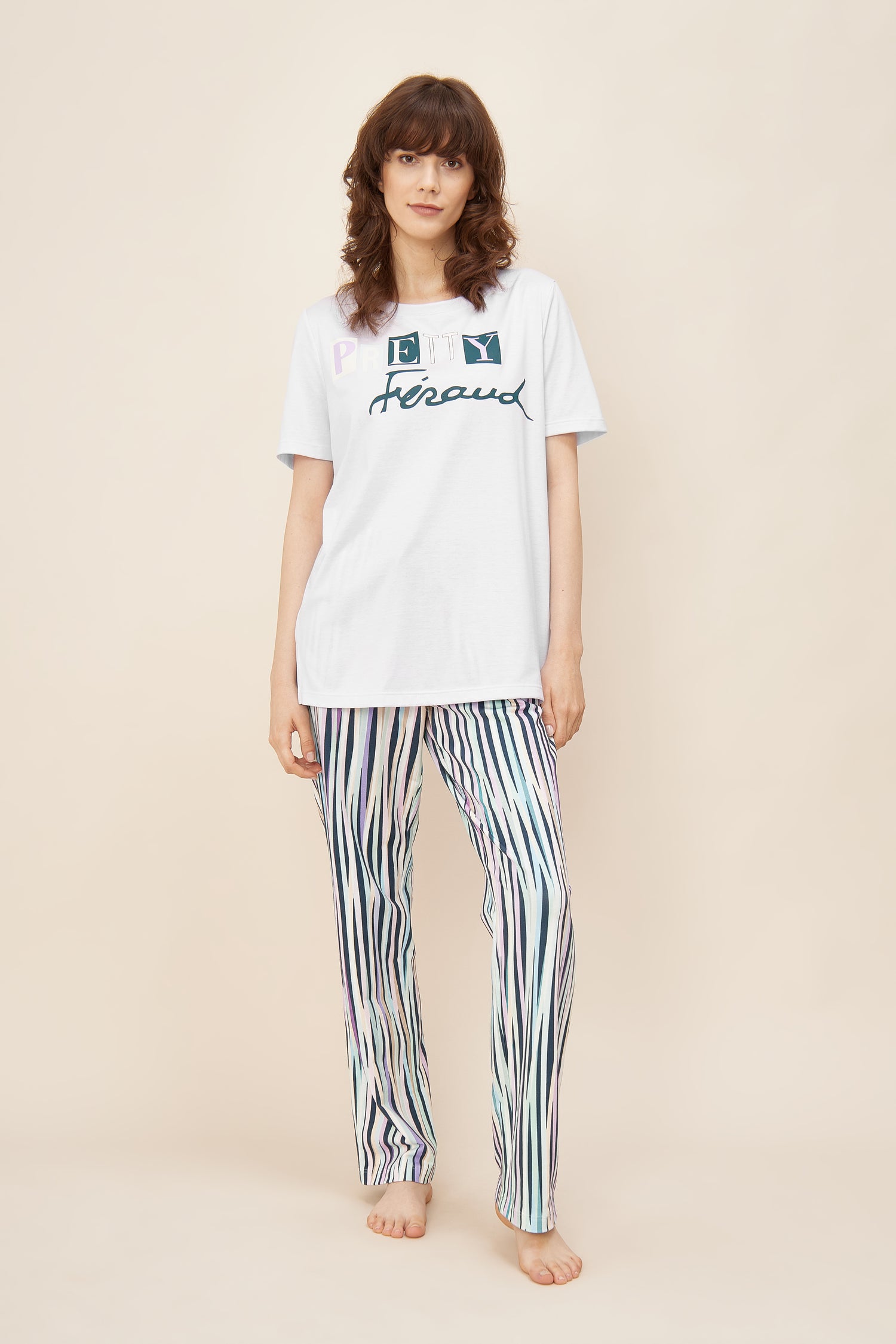 Feraud Shirt, 1/2 Sleeve, Round Neck Pretty Fer (3221033) Violett