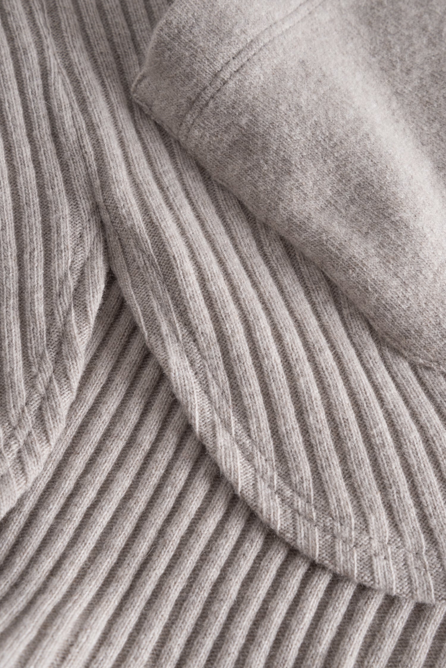 Feraud Jacket, Overcut, Round Neck Cashmere Kni (3221143) Heather Nature