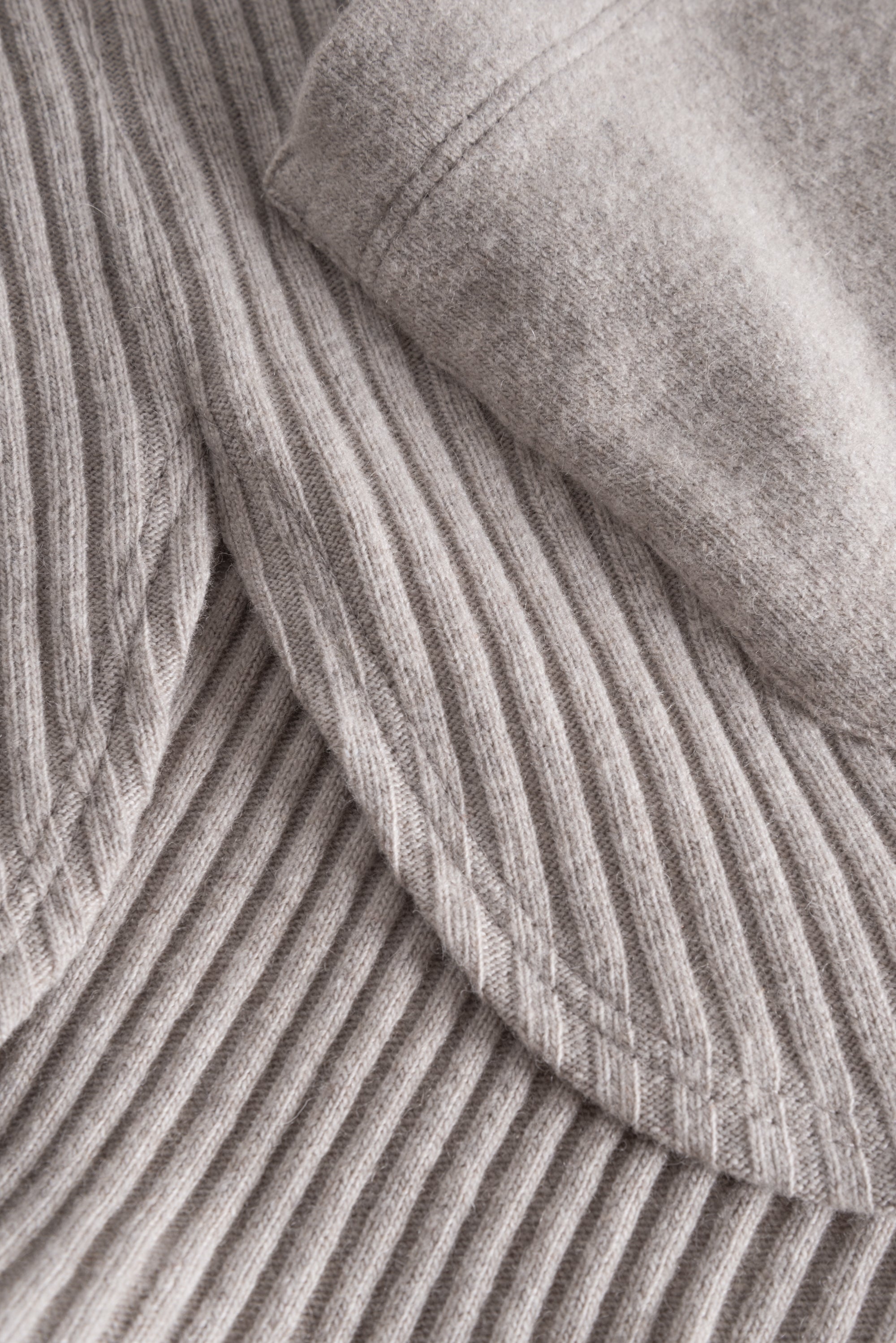 Feraud Jacket, Overcut, Round Neck Cashmere Kni (3221143) Heather Nature