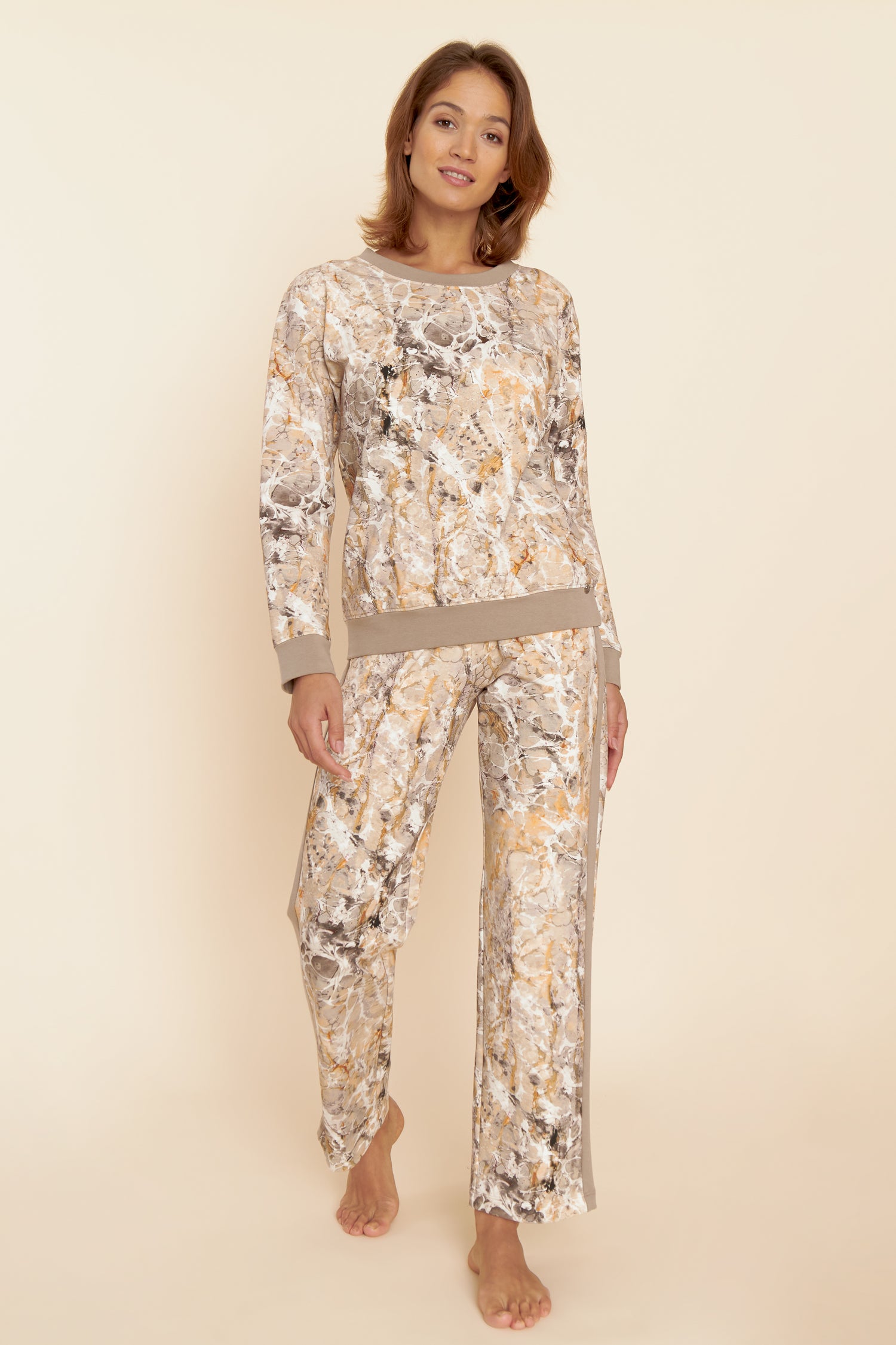 Feraud Pants 1/1, Pockets, Loose Fit Digital Ma (3221152) Dynamic Print