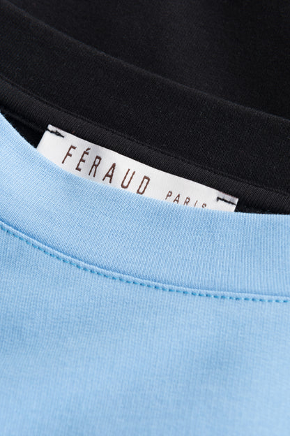 Feraud Sweatshirt, 1/1 Sleeve, Round Neck Moder (3221177) Colourmix Blue