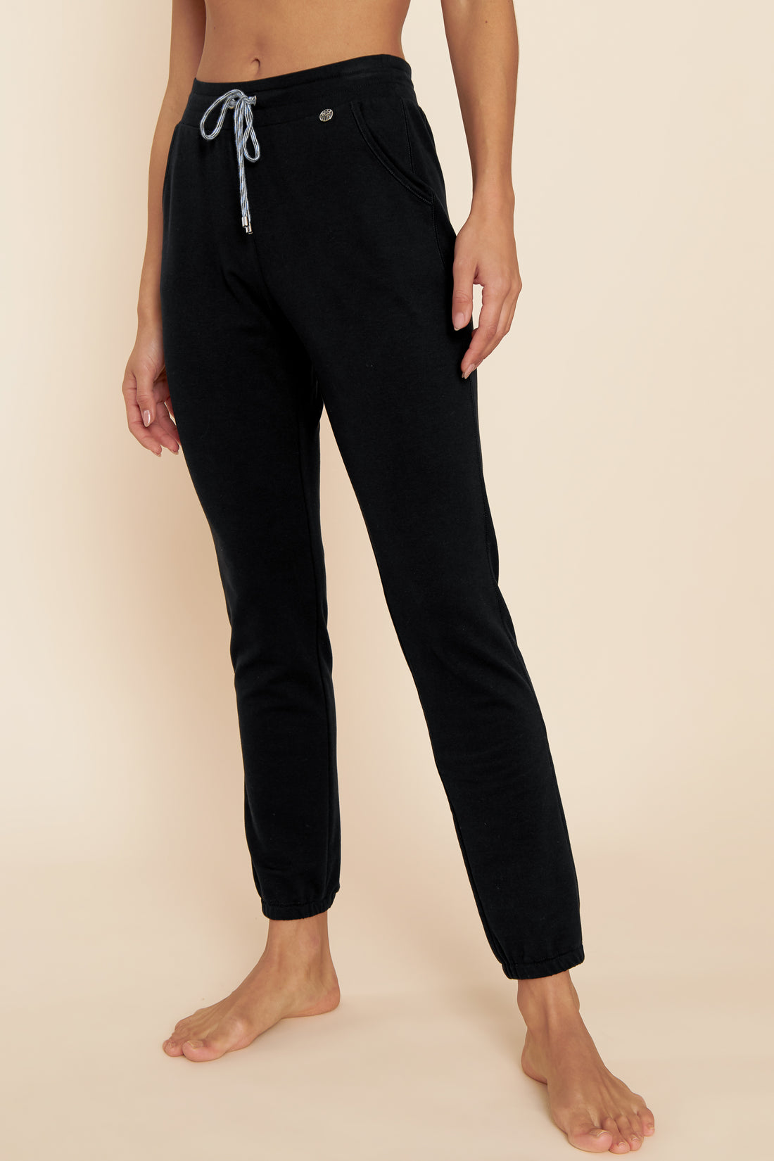 Feraud Pants 1/1, Pockets, Cuffed, Slim Casual (3221180) Black