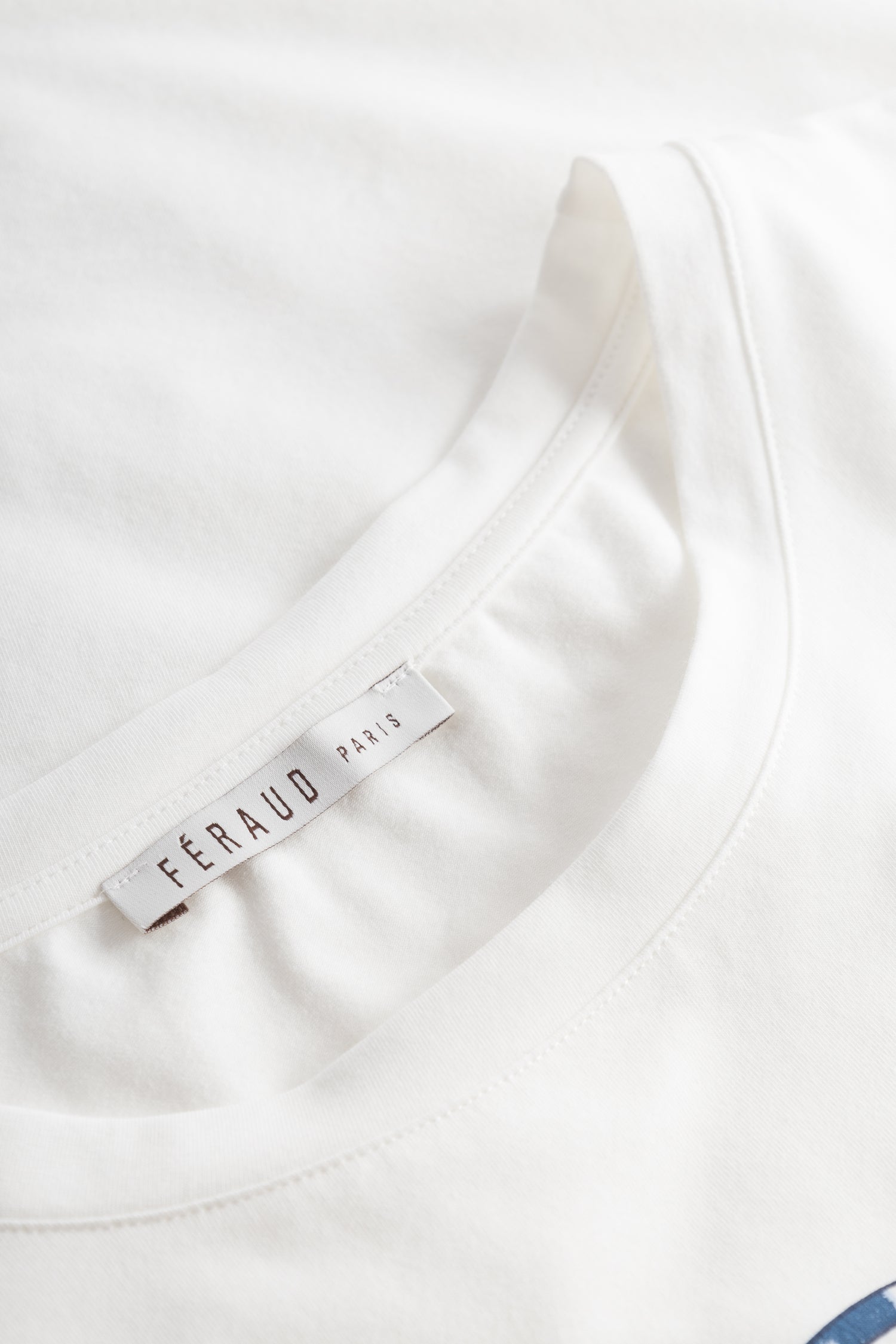 Feraud Shirt, 1/2 Sleeve, Round Neck Basic Shir (3231178) Ivory
