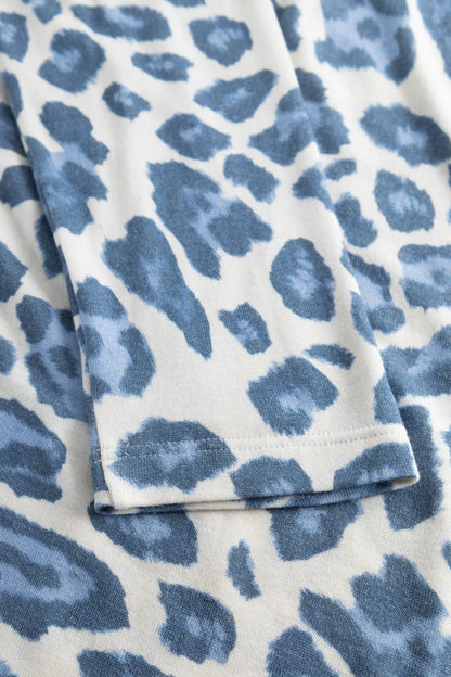 Feraud Shirt, 3/4 Sleeve, Round Neck Knit Leo-P (3231191) Modern Leo