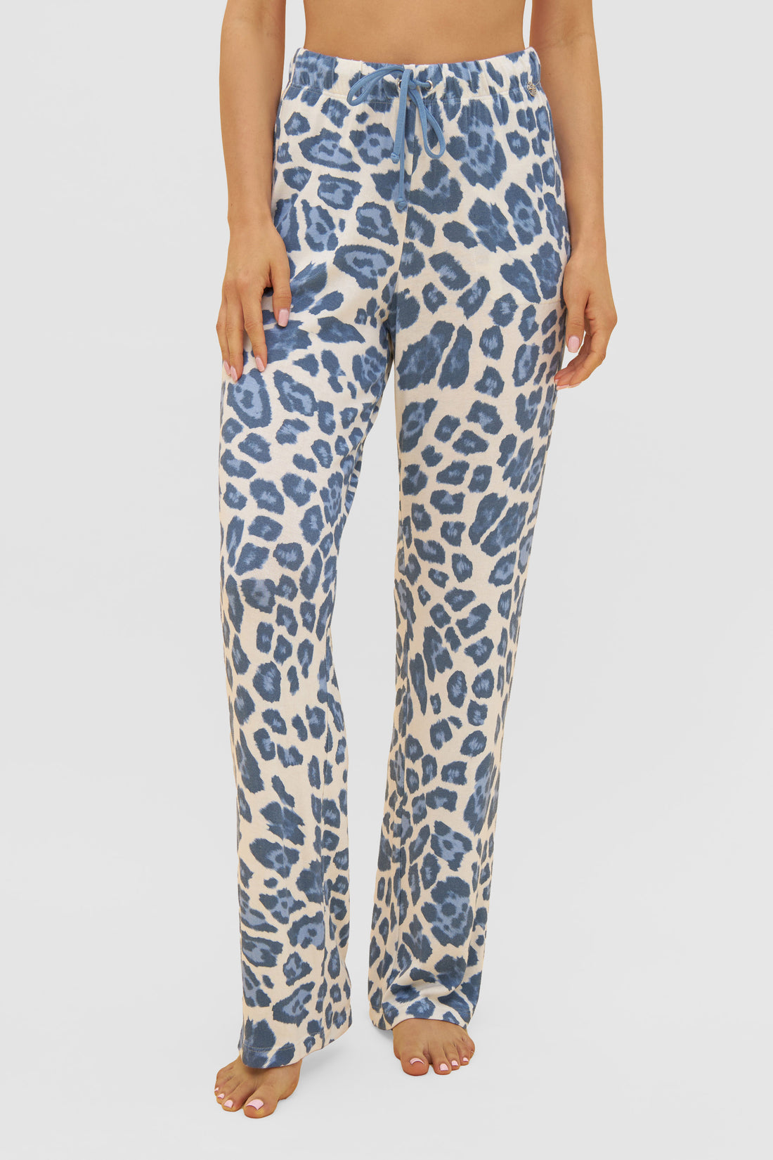 Feraud Pants, 1/1, Pockets, Loose Fit Knit Leo- (3231192) Modern Leo