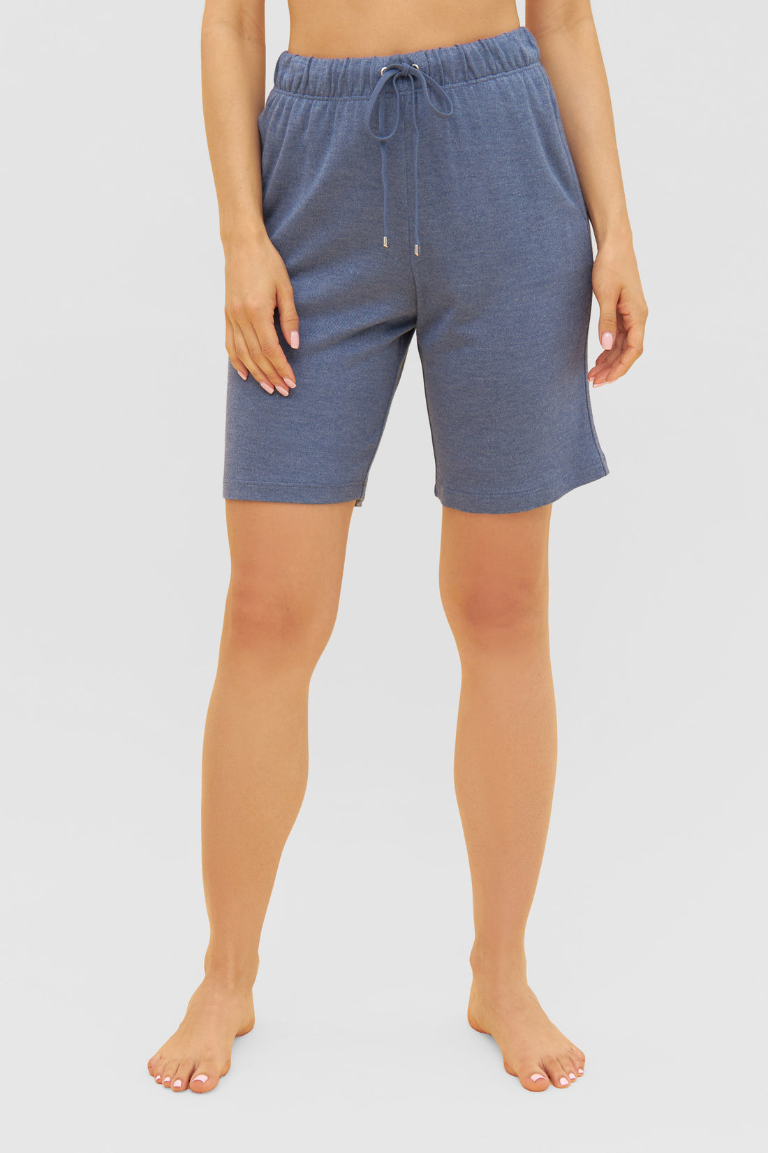 Feraud Pants, Bermuda, Pockets Knit Uni Blue (3231197) Blue