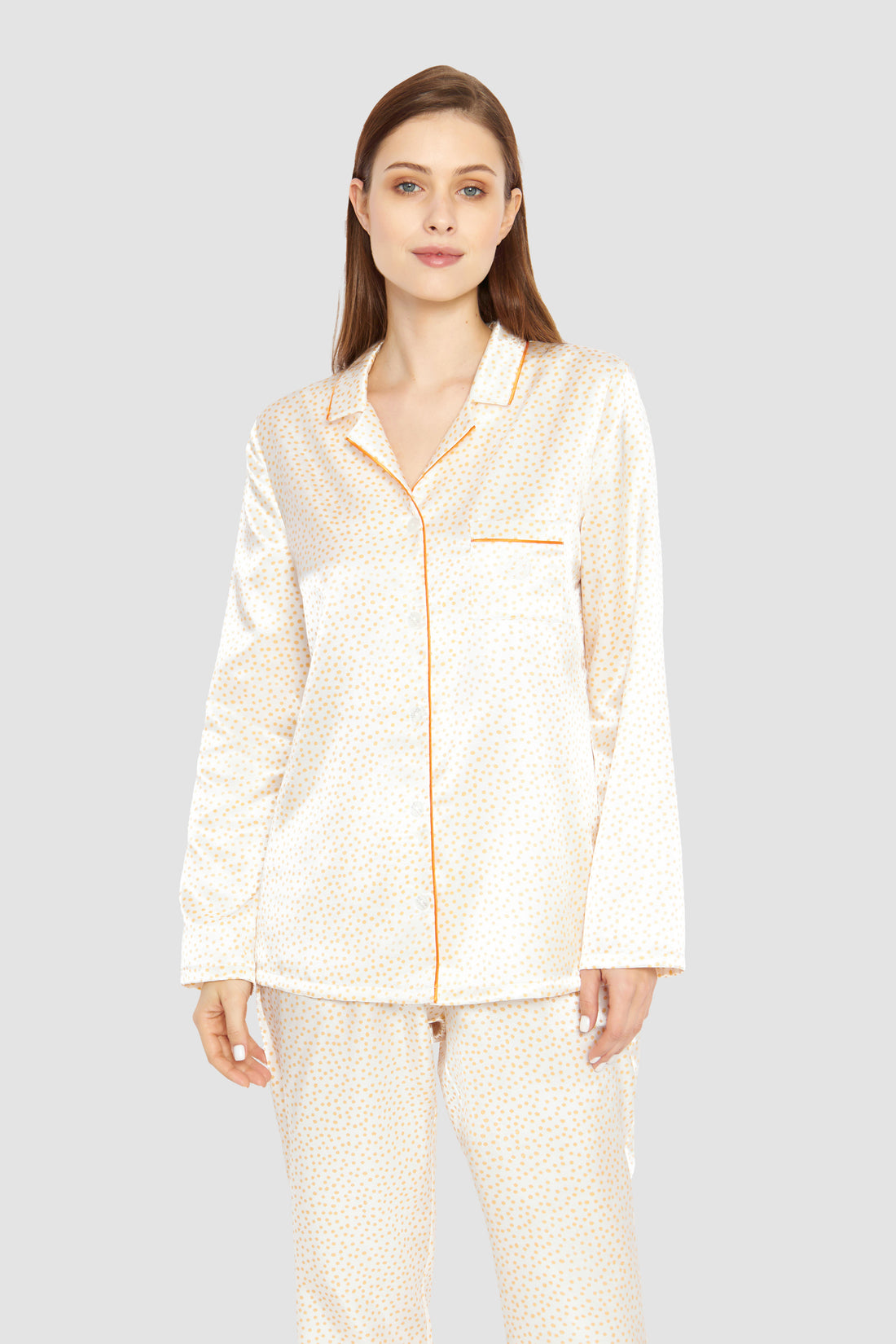 Feraud Pajama, 1/1 Sleeve, Pants 1/1, Button-Throug (3231305) Little Dots