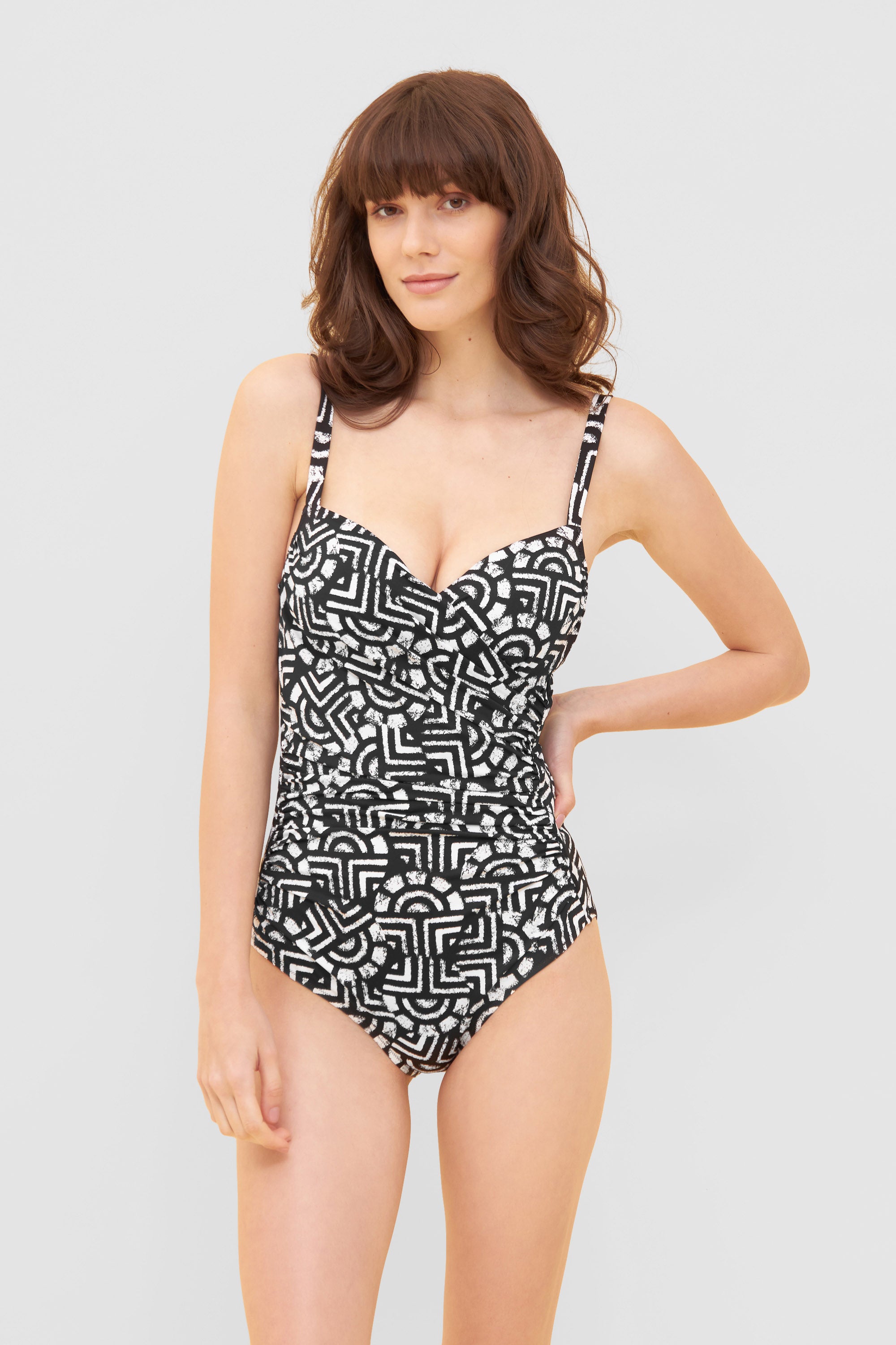 Feraud Swimsuit, Spacer, Ubb, Adjustable Straps Logo (3235044) Logo Print