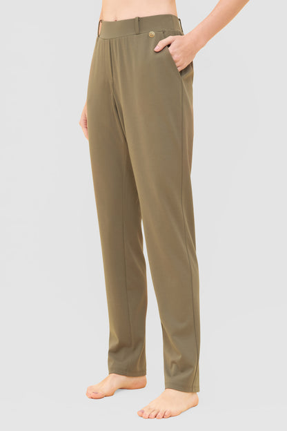 Feraud Pants, 1/1, Pockets, Regular Olive (3235100) Olive