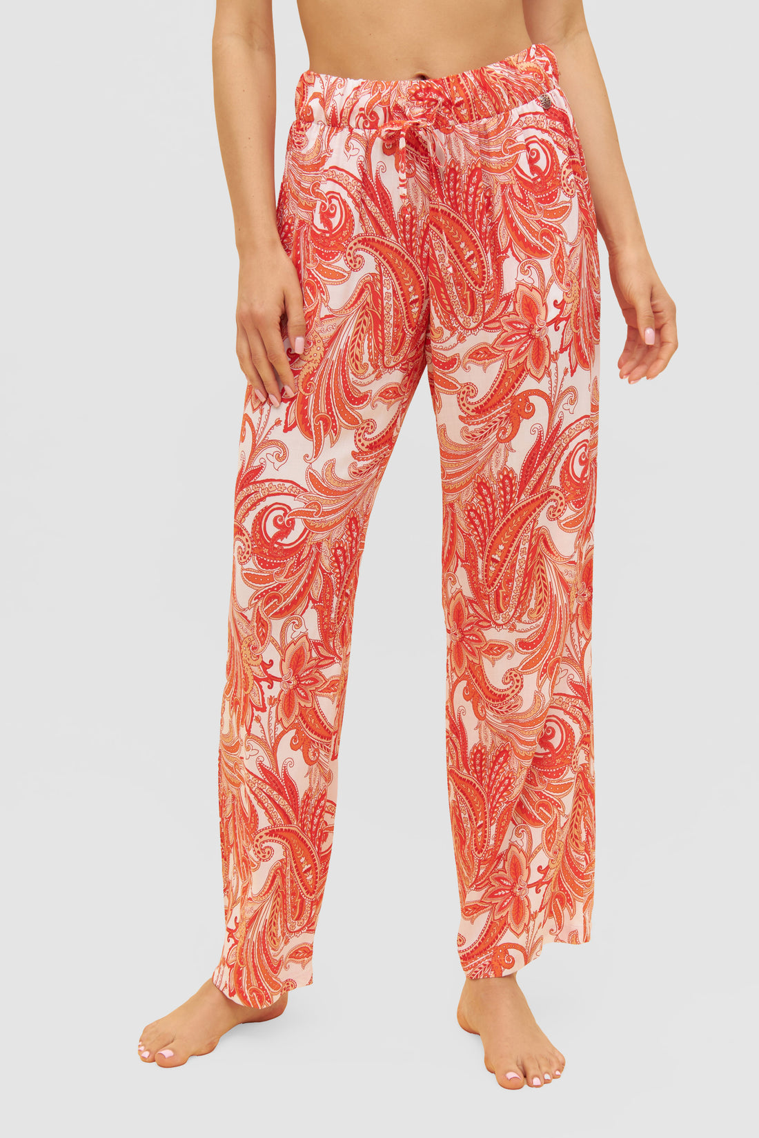 Feraud Pants, 1/1, Pockets, Culotte Coral Reef (3235126) Paisley