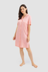 Féraud Nightgown on model in Sun Orange