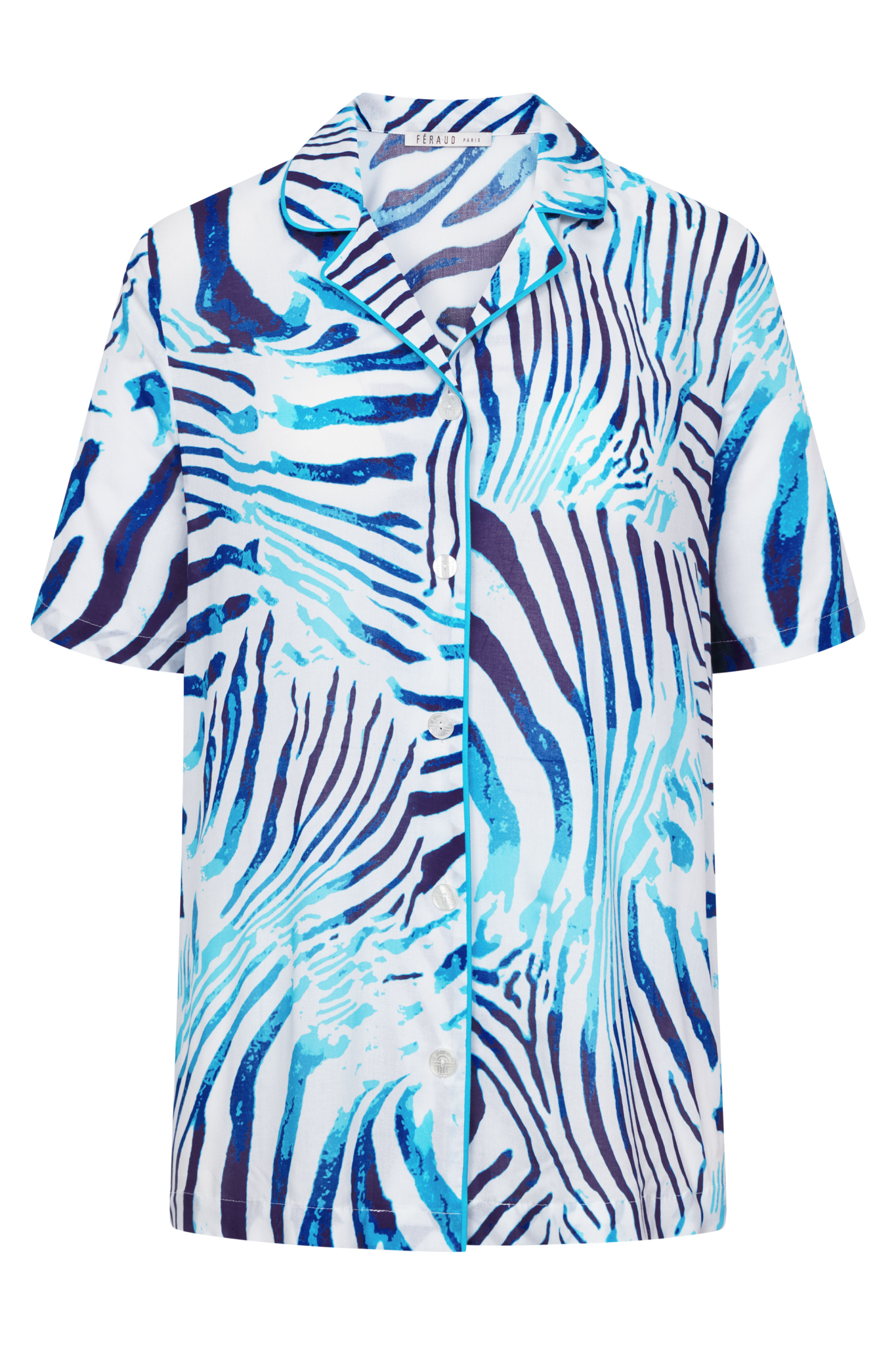 Féraud Lounge Top front view in Zebra