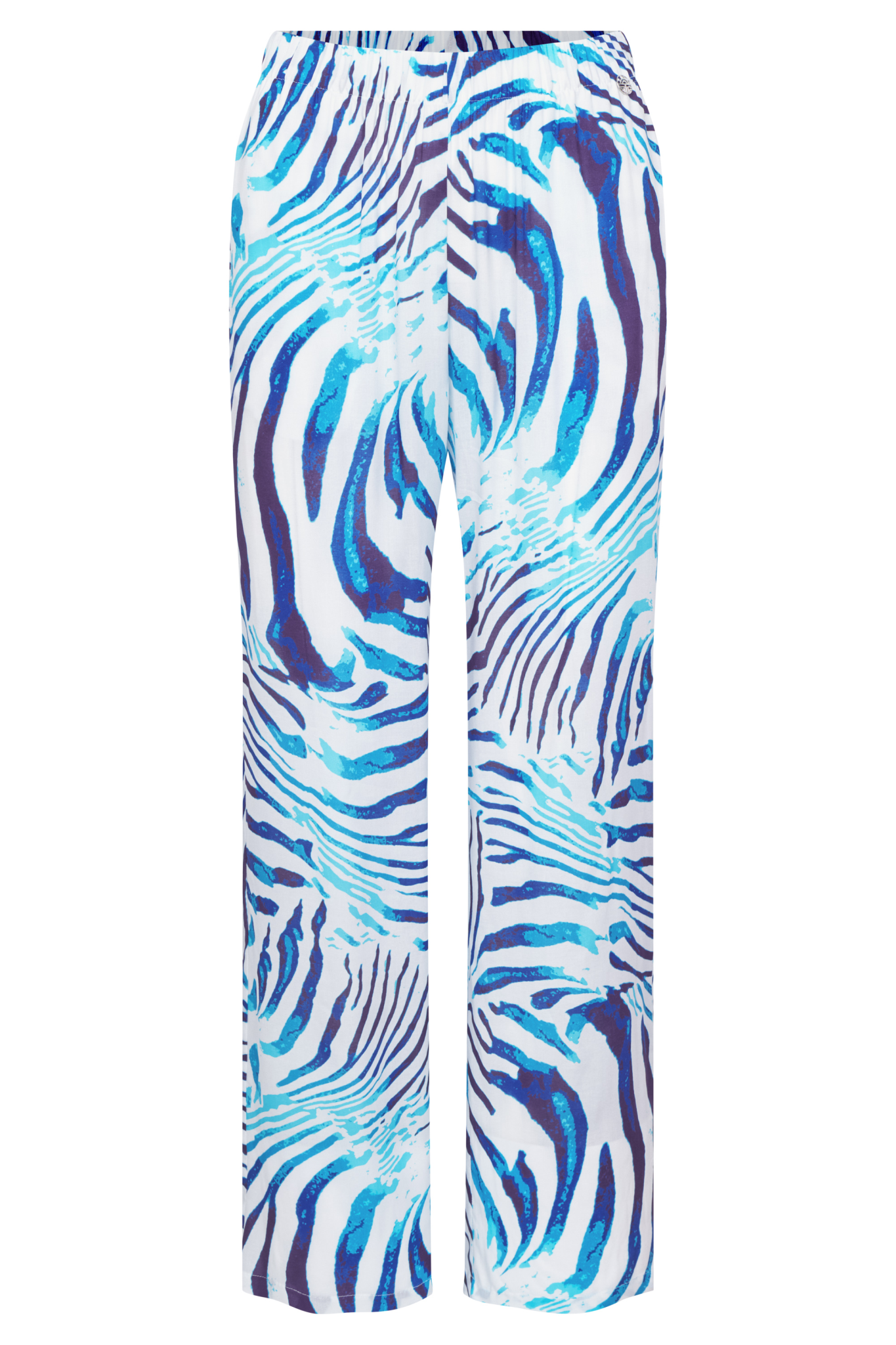 Féraud Lounge Pants front view in Zebra