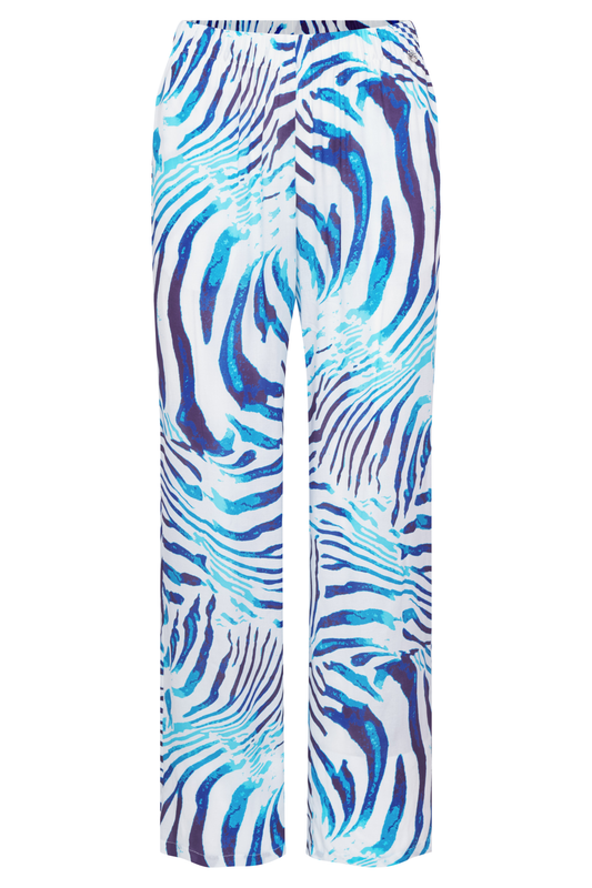 Féraud Lounge Pants front view in Zebra