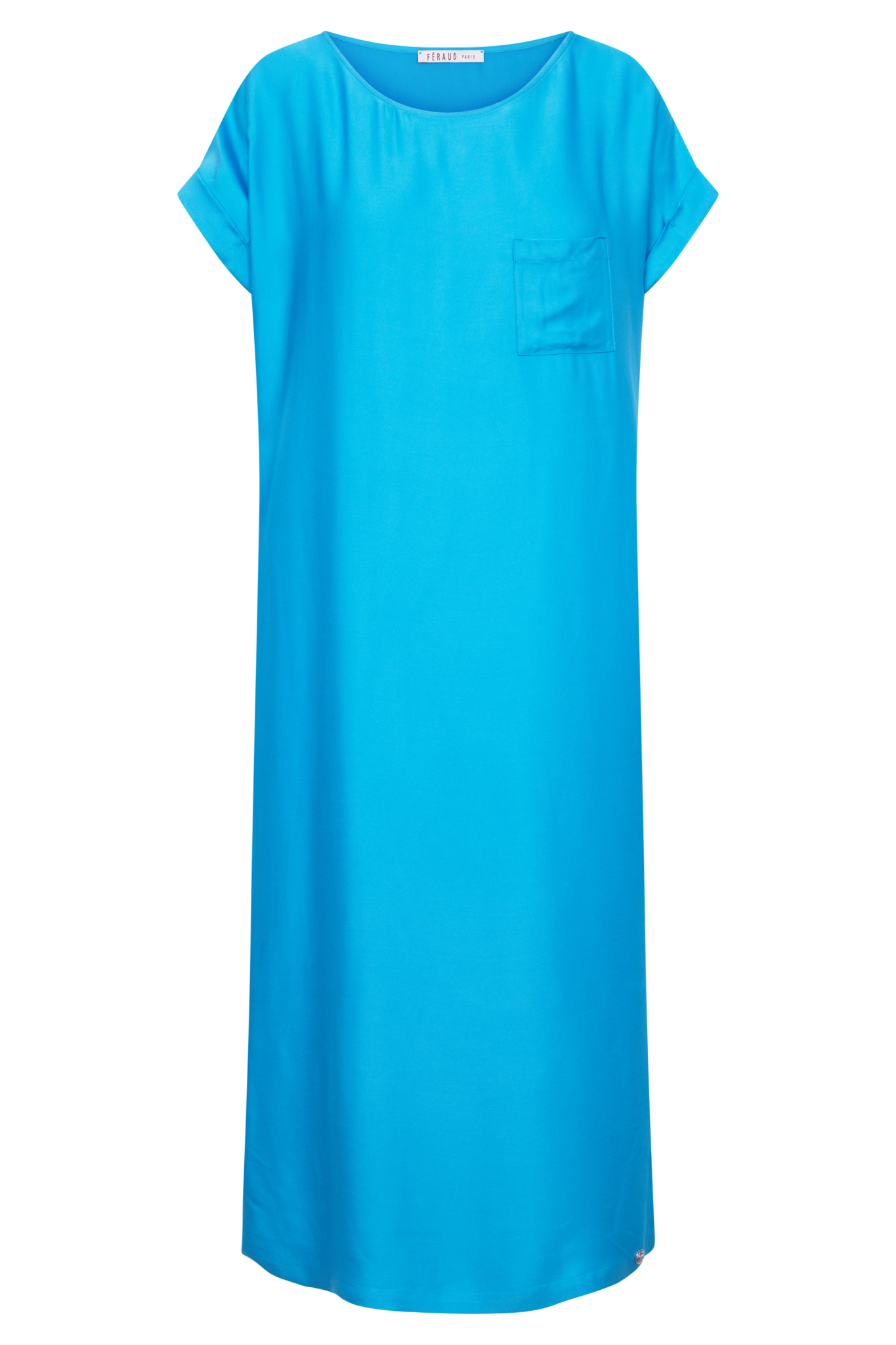 Féraud Nightgown front view in Ocean
