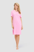 Féraud Nightgown on model in Heather Rose