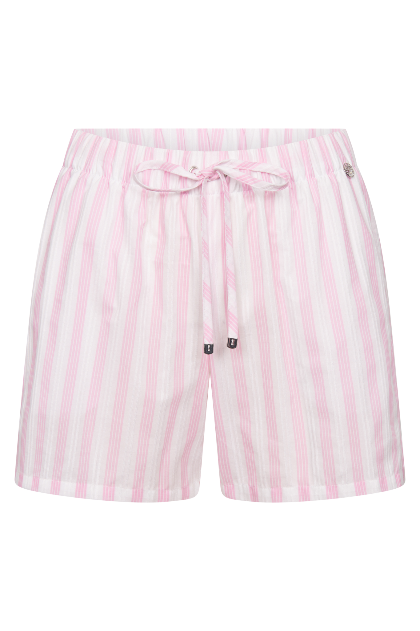 Féraud Lounge Pants front view in Rose Stripe