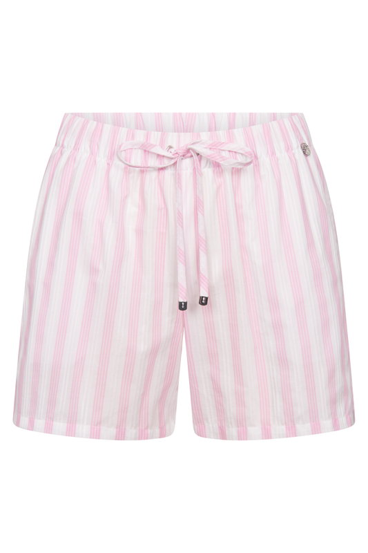 Féraud Lounge Pants front view in Rose Stripe