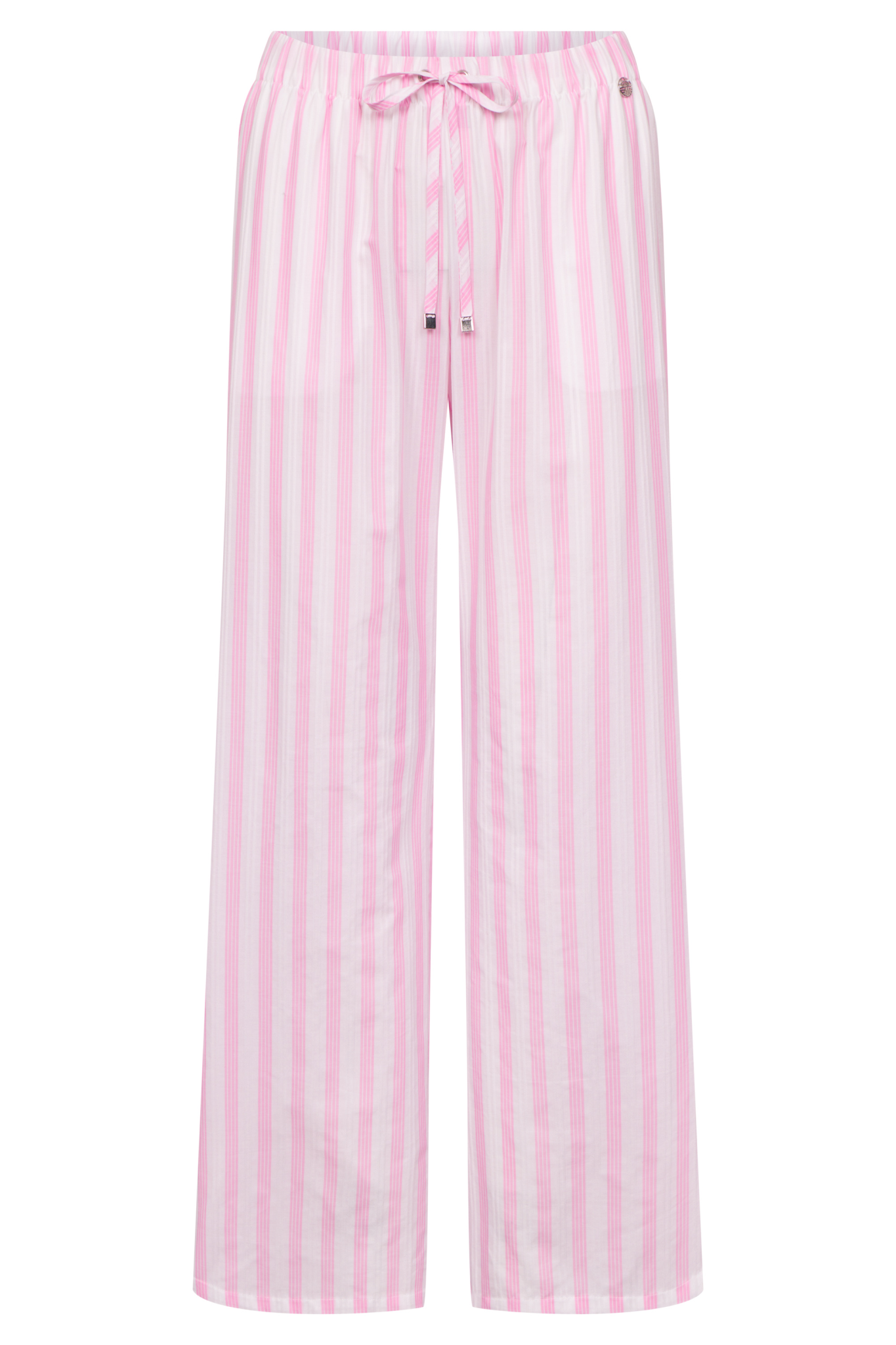Féraud Lounge Pants front view in Rose Stripe