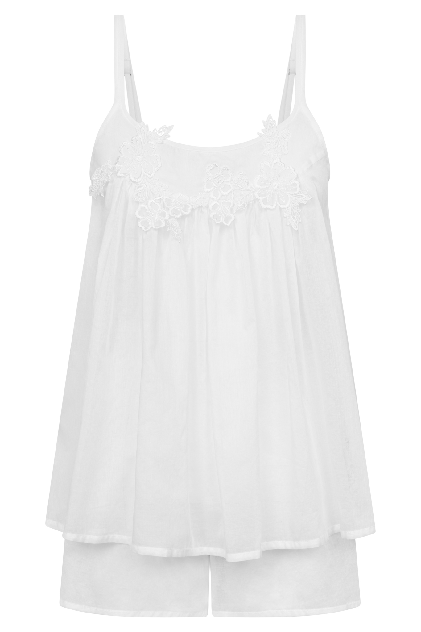 Féraud Pyjamas front view in White