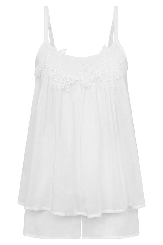 Féraud Pyjamas front view in White