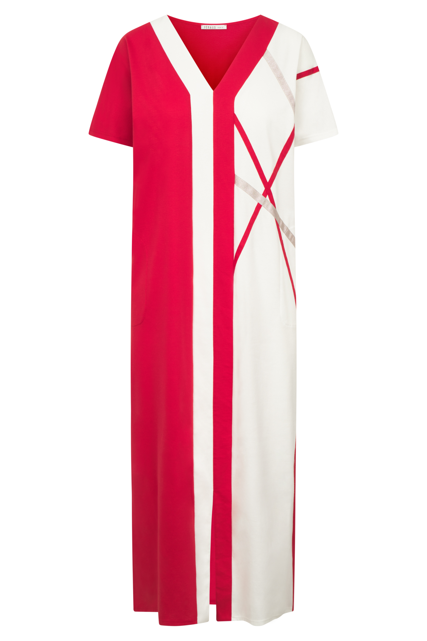 Féraud Nightgown front view in Colourmix
