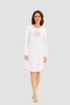 Féraud Nightgown on model in Ivory