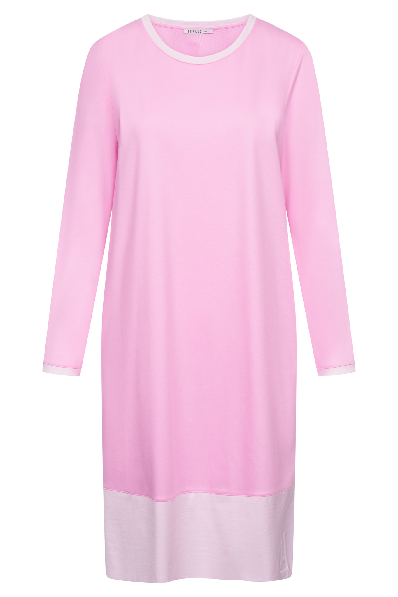 Féraud Nightgown front view in Orchidee