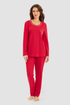 Féraud Pyjamas on model in Red