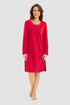Féraud Nightgown on model in Red