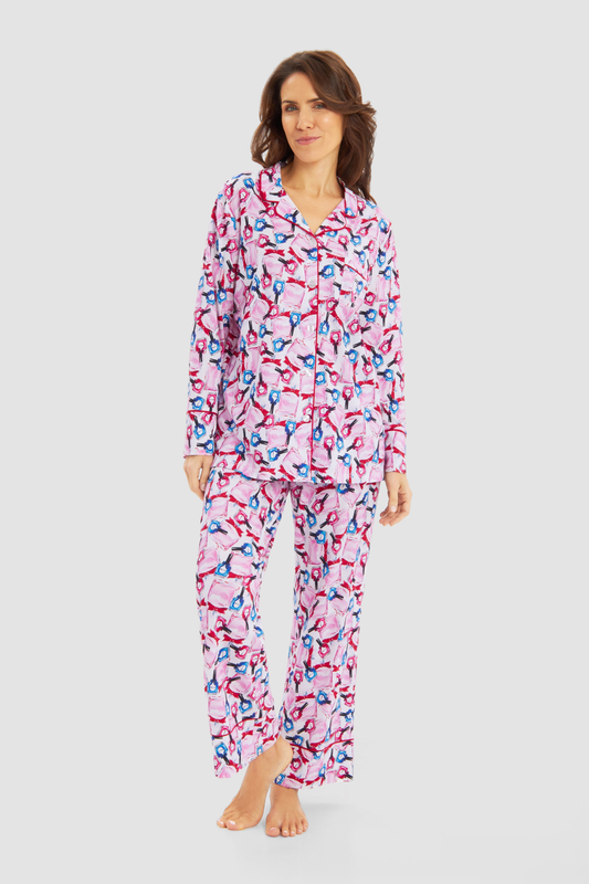 Féraud Pyjamas on model in Artprint