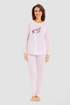 Féraud Pyjamas on model in Rose
