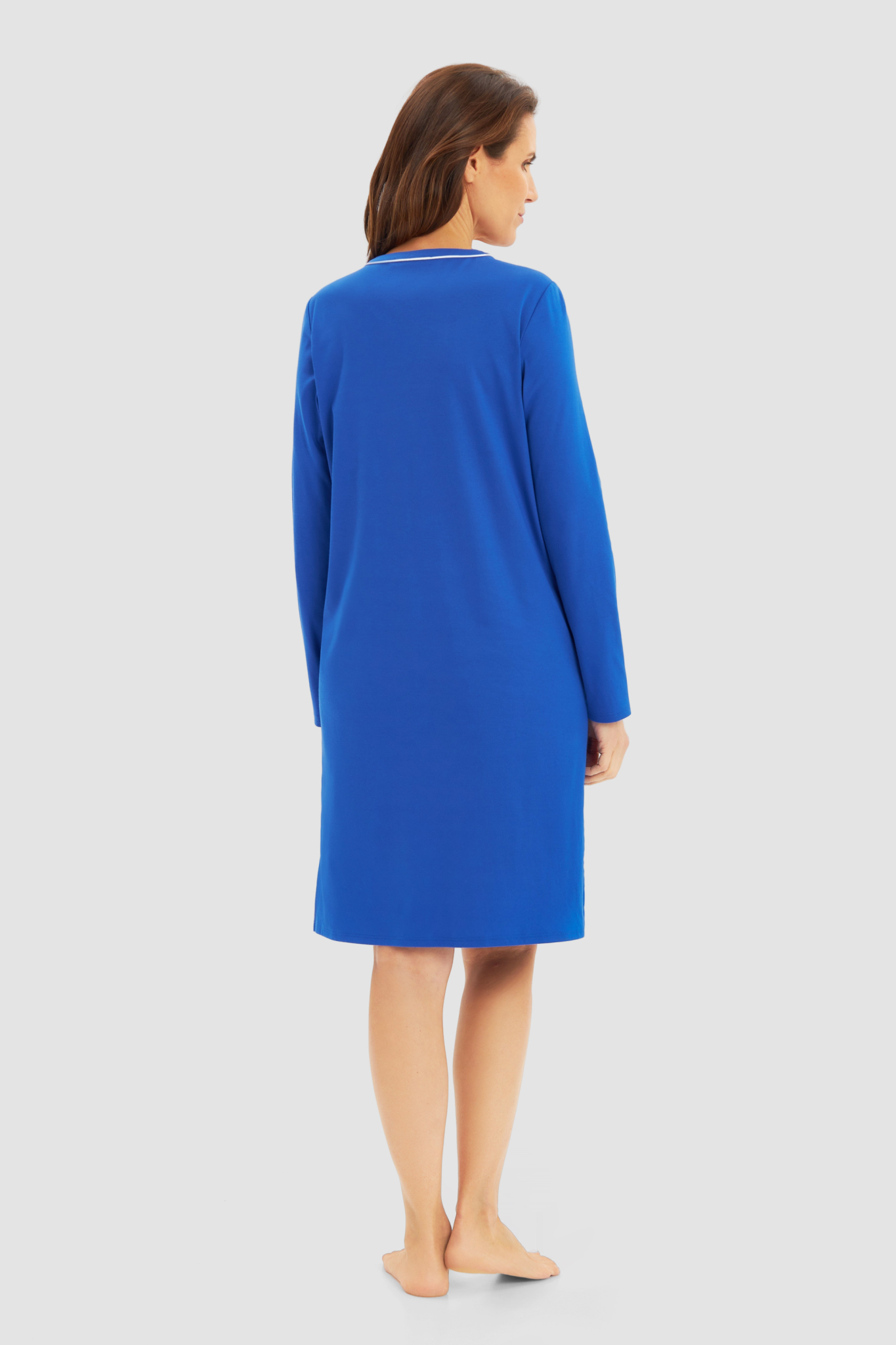 Féraud Nightgown back view in Royal