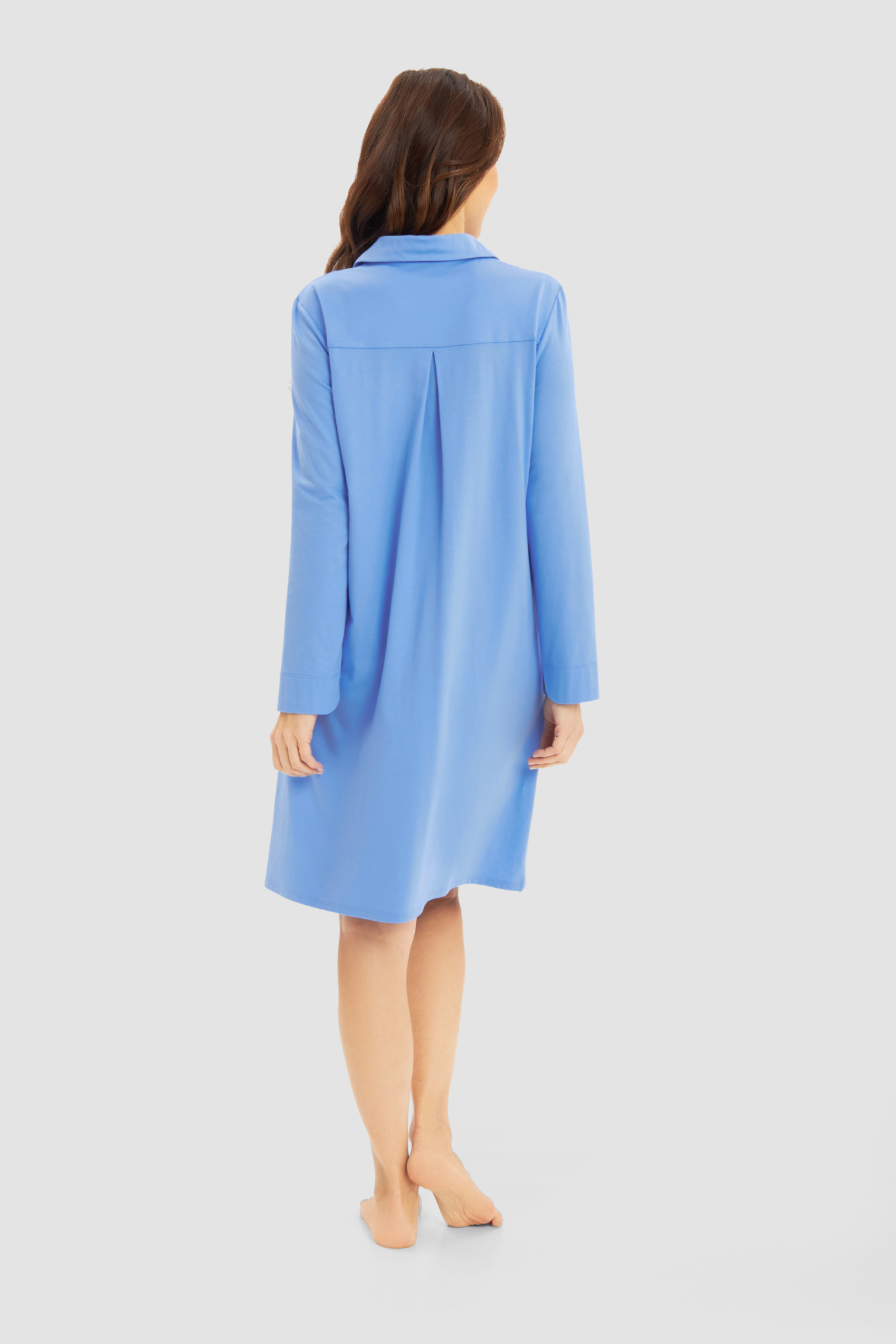 Féraud Nightgown back view in Skyblue