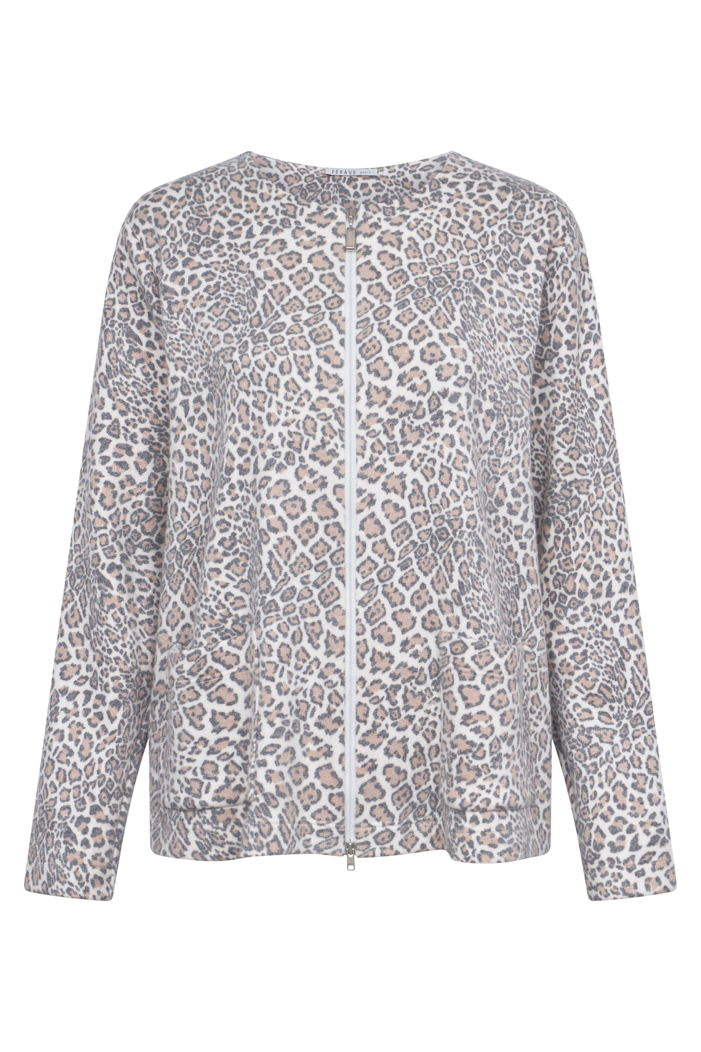 Féraud Lounge Jacket front view in Modern Leo