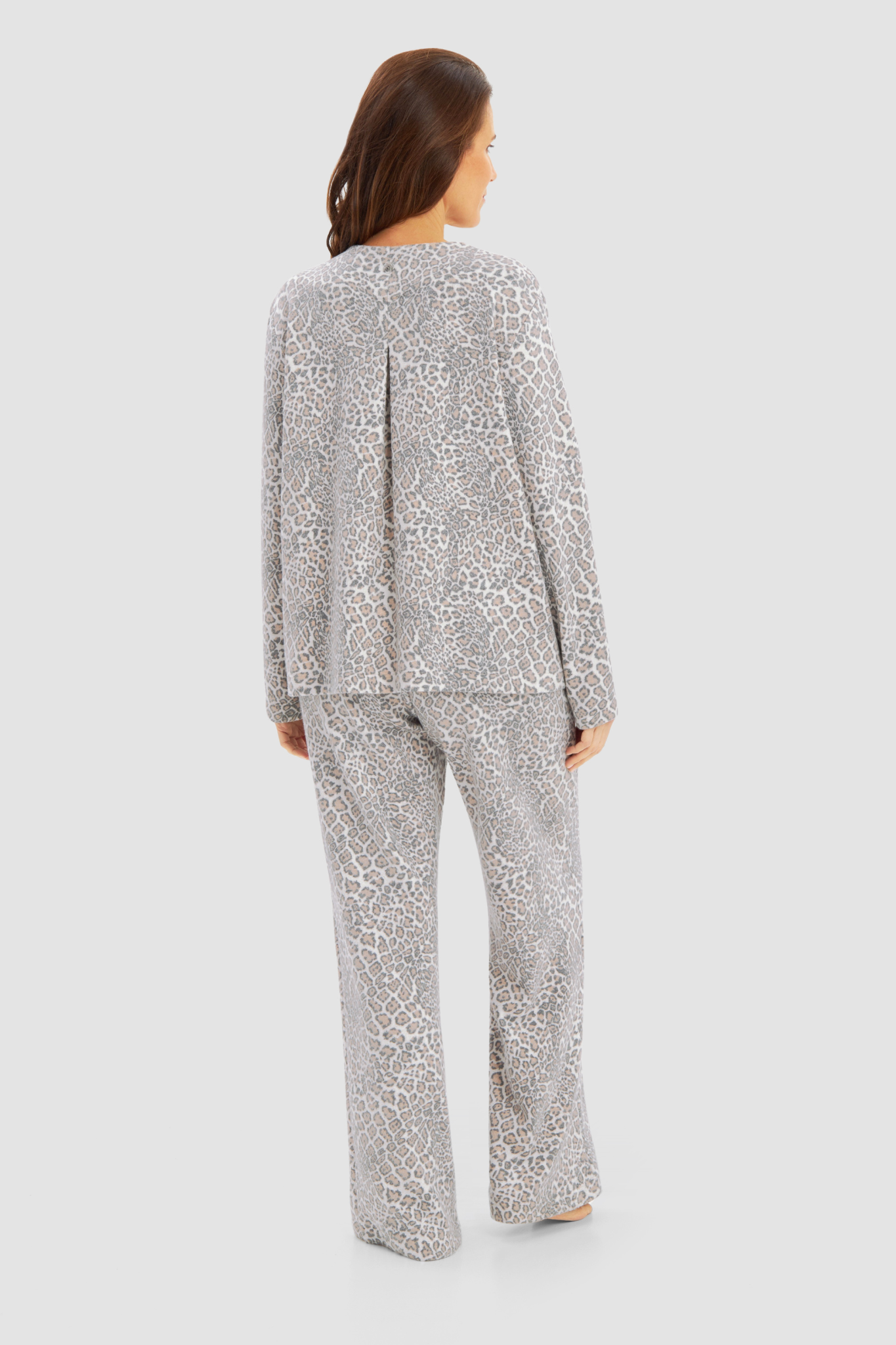 Féraud Lounge Jacket back view in Modern Leo