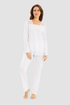 Féraud Pyjamas on model in Ivory