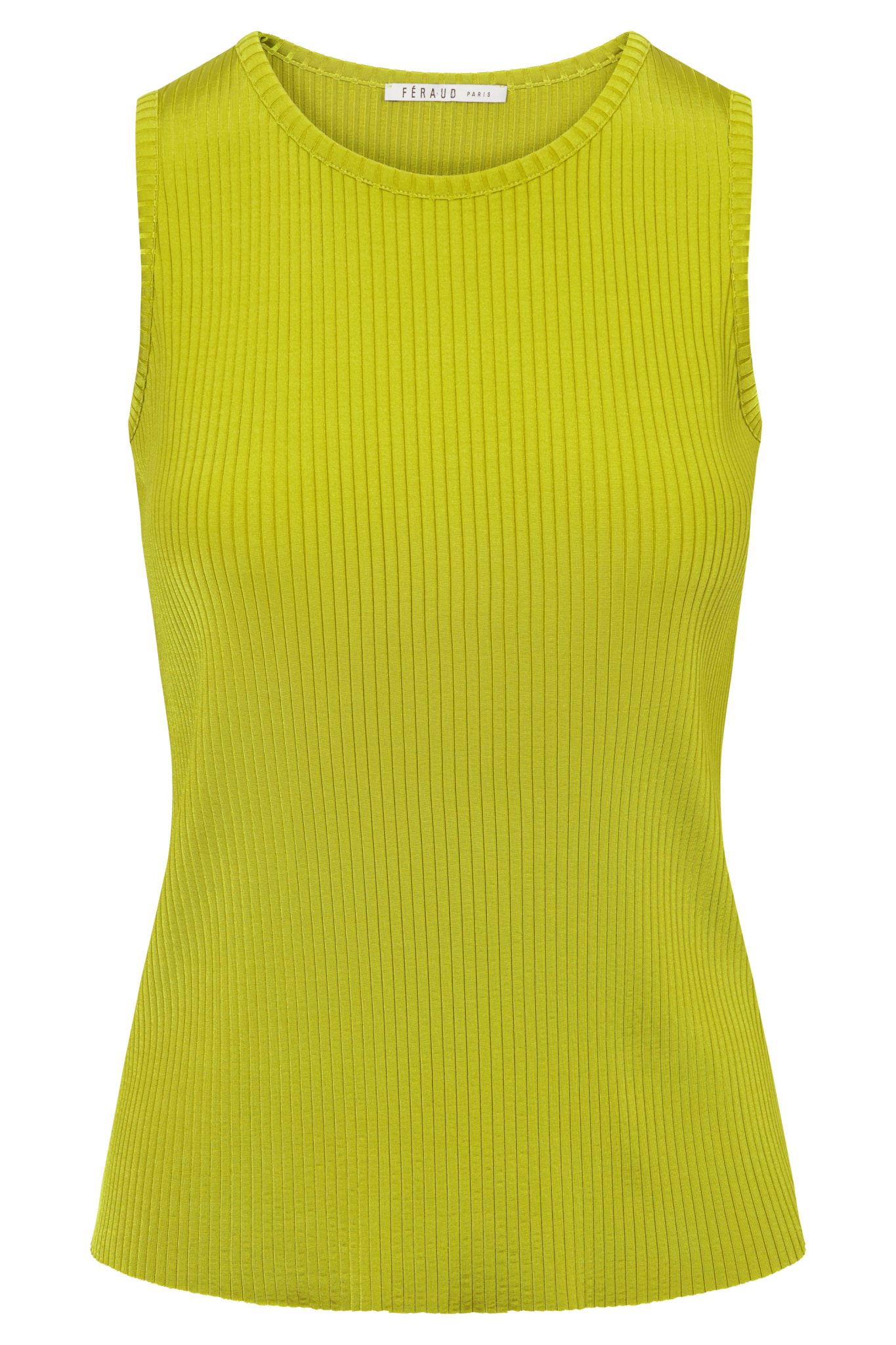 Féraud Lounge Top front view in Lime