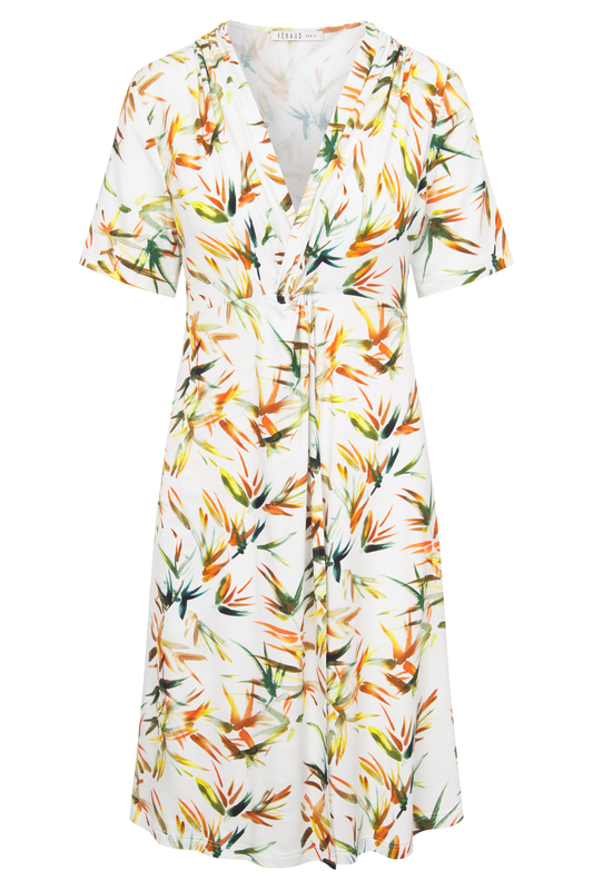 Féraud Beach Dress front view in Bamboo