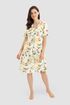 Féraud Beach Dress on model in Bamboo