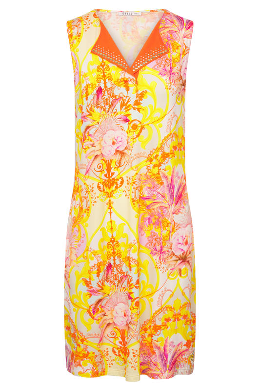 Féraud Beach Dress front view in Palm beach