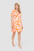 Féraud Beach Dress on model in Ornamental Print