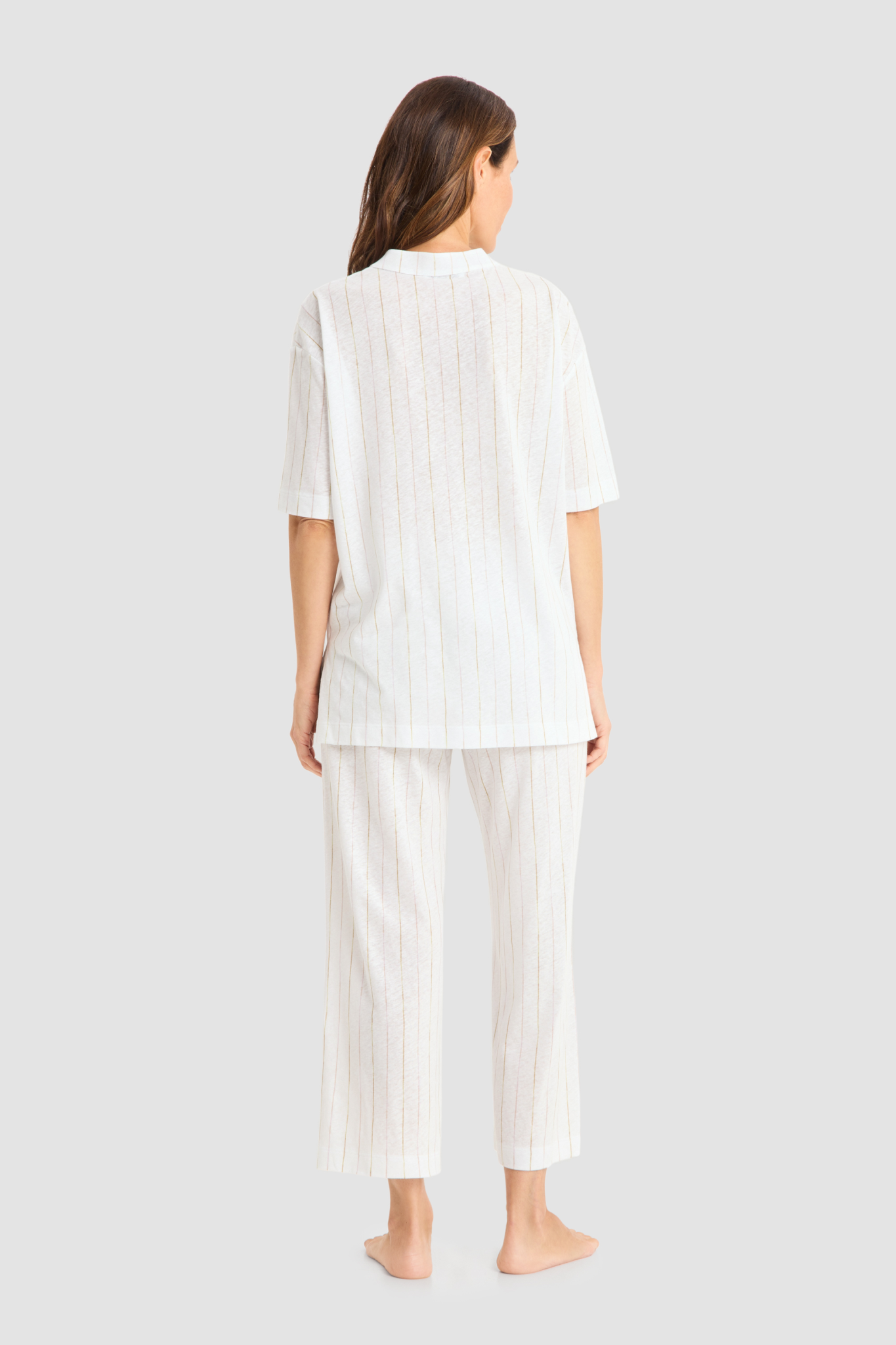 Féraud Pyjamas back view in Stripe