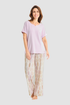 Féraud Pyjamas on model in Graphic Dots