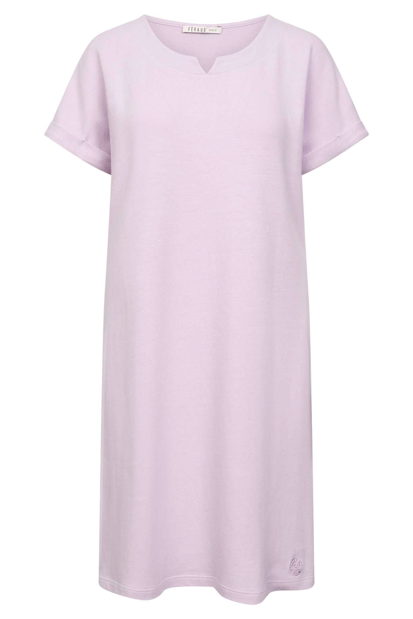 Féraud Nightgown front view in Lavender