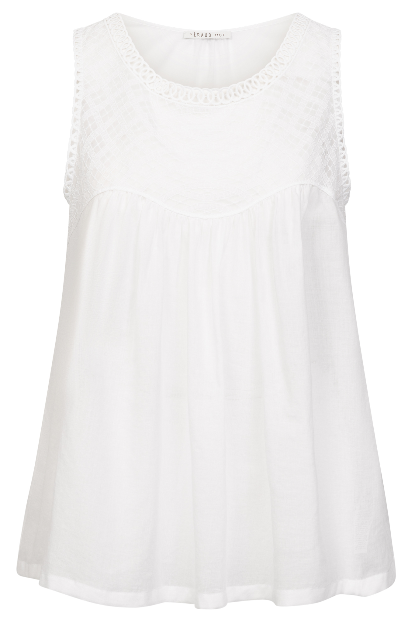 Féraud Pyjamas front view in White