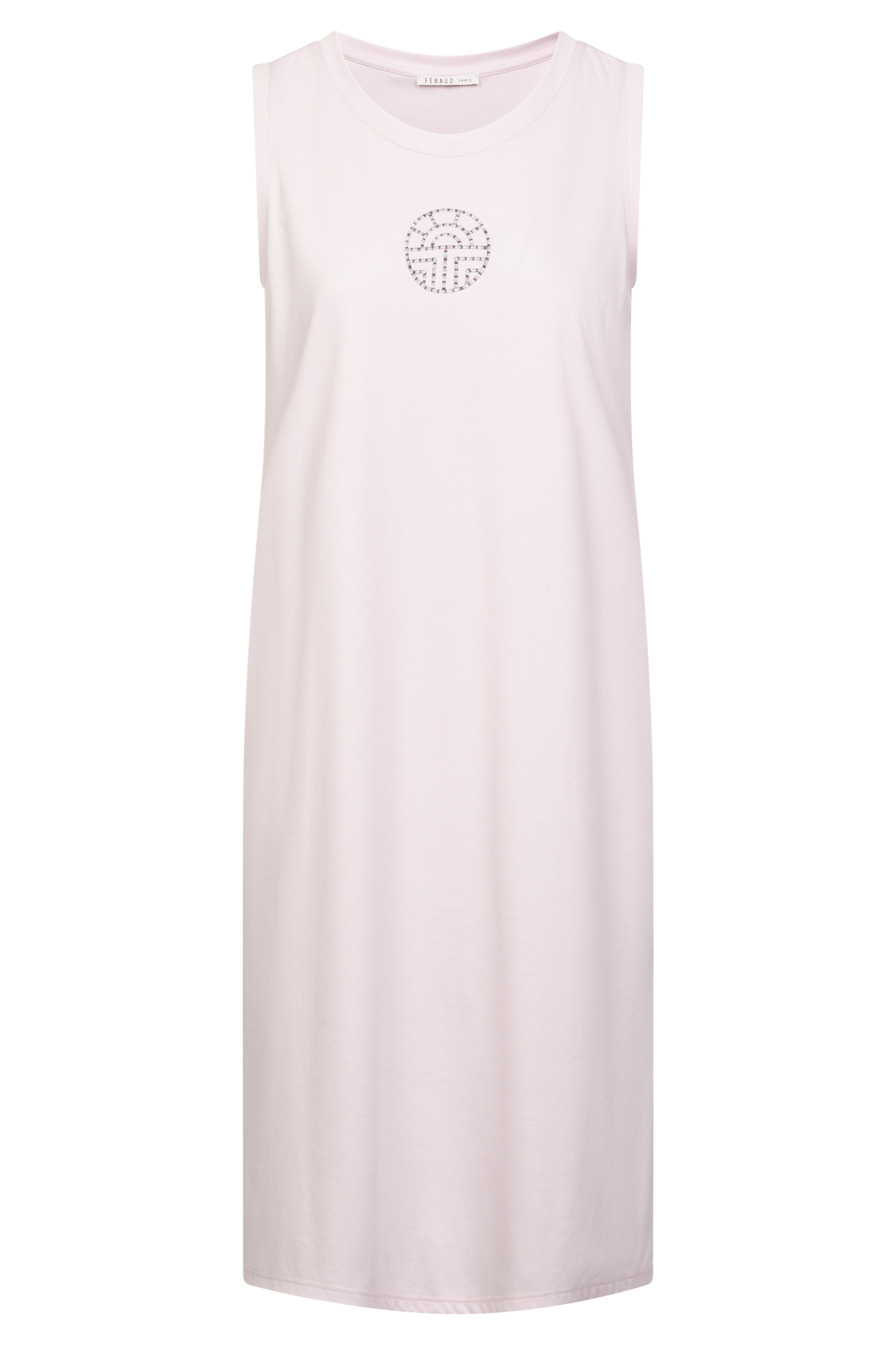 Féraud Nightgown front view in Romantic Rose