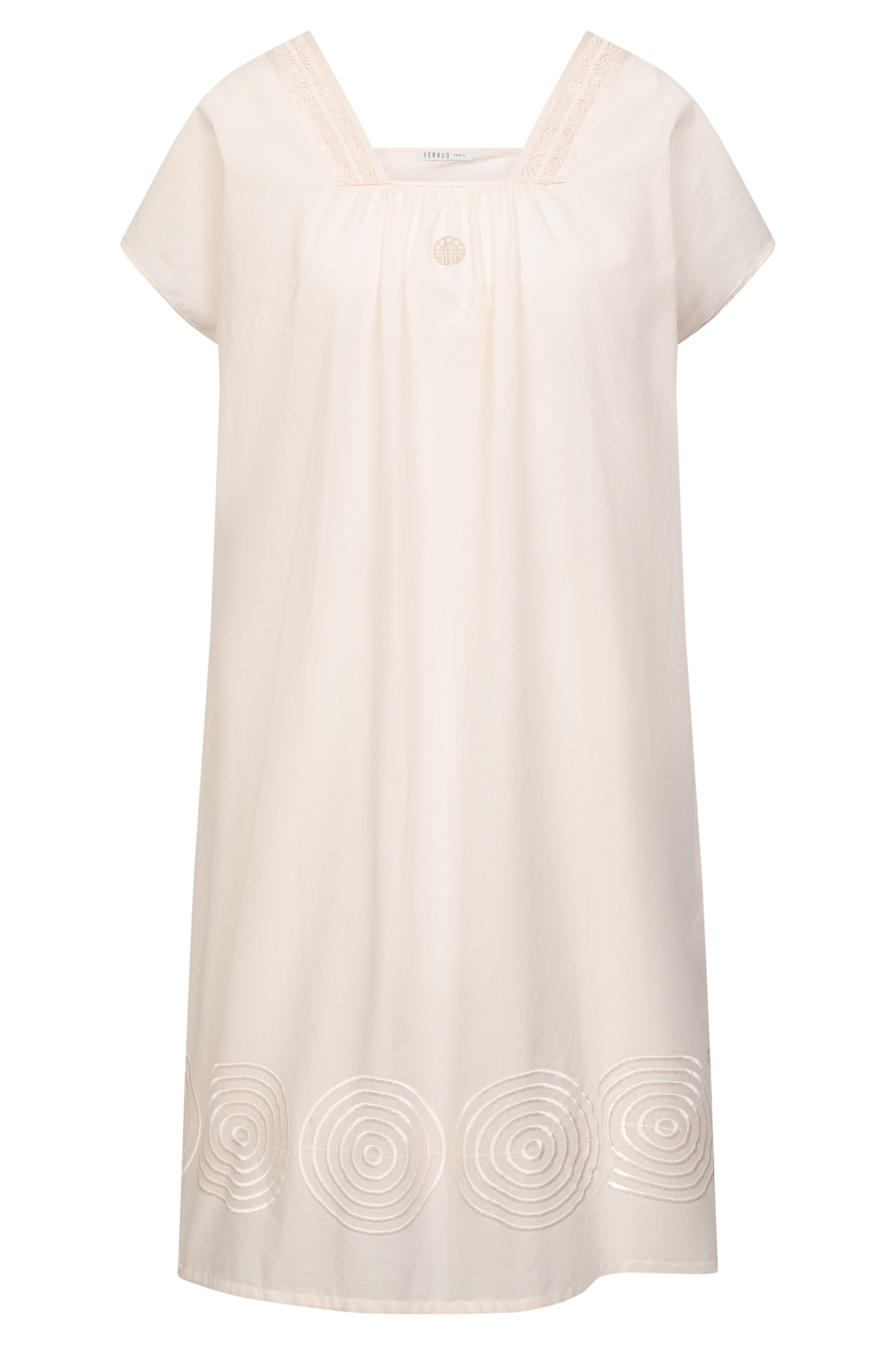 Féraud Nightgown front view in Soft Touch